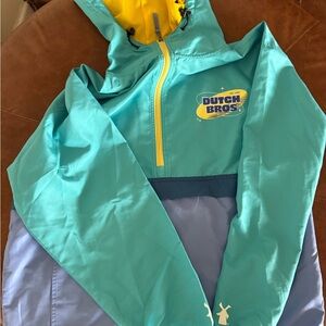 Dutch Bros Aqua and Sky Jacket